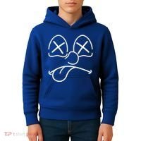 Cartoon Dead Eyes Face Kids Hoodie thumb 4