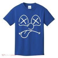 Cartoon Dead Eyes Face Kids T-Shirt thumb 0