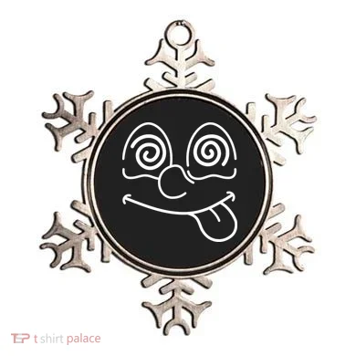 Cartoon Dizzy Eyes Face Ornament