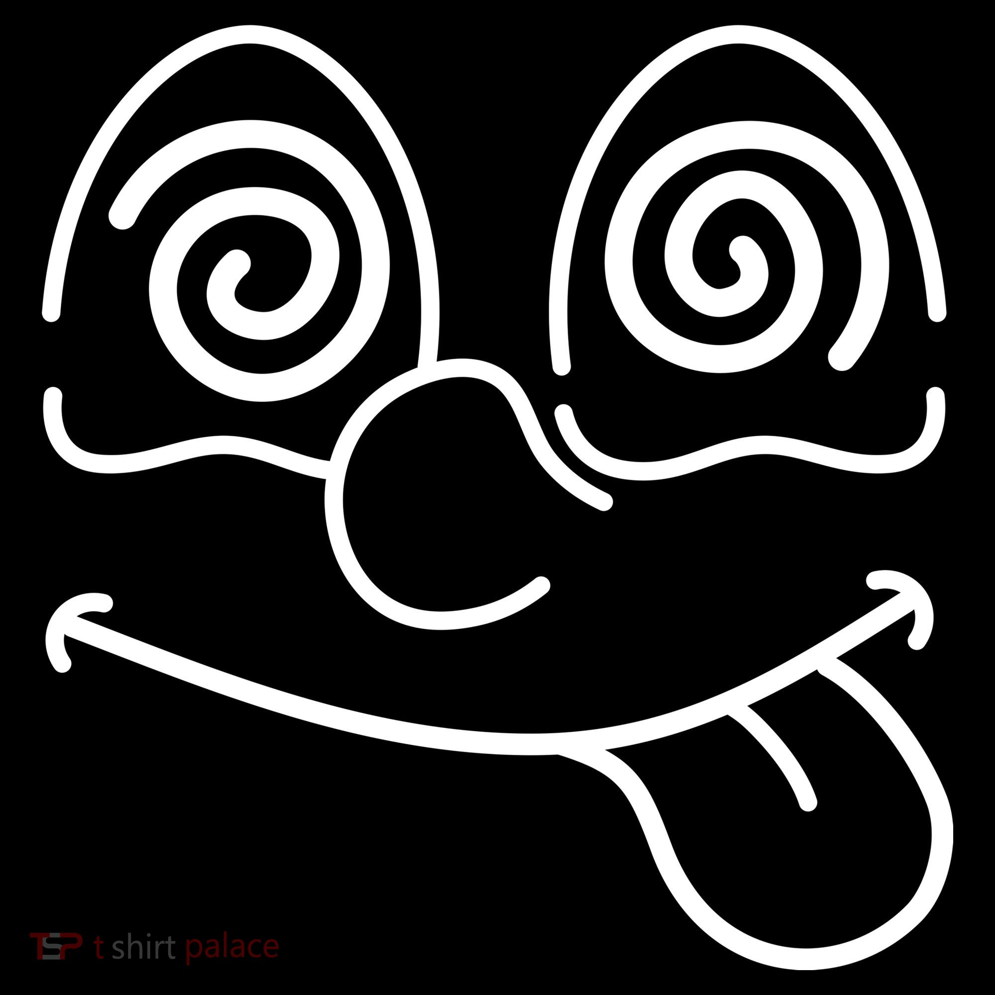 Cartoon Dizzy Eyes Face Women's Tank Top