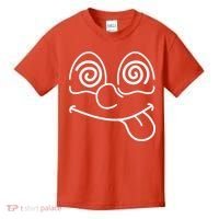 Cartoon Dizzy Eyes Face Kids T-Shirt thumb 0