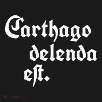 Carthago Delenda Est Button thumb 1