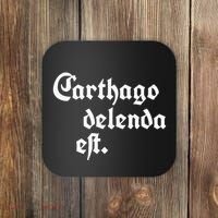 Carthago Delenda Est Coaster thumb 0