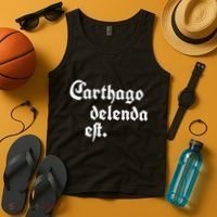 Carthago Delenda Est Tank Top thumb 4