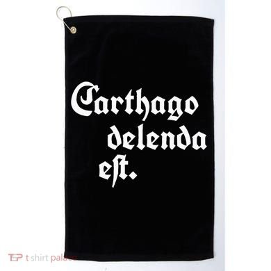 Carthago Delenda Est Golf Towel