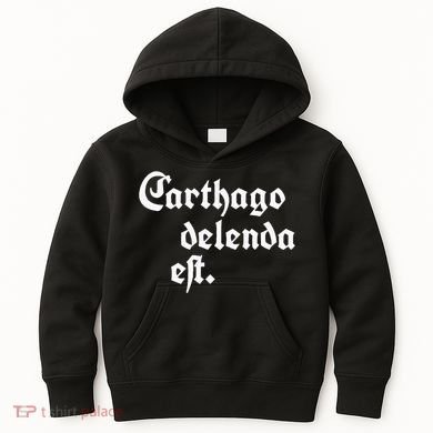 Carthago Delenda Est Kids Hoodie