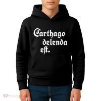 Carthago Delenda Est Kids Hoodie thumb 4