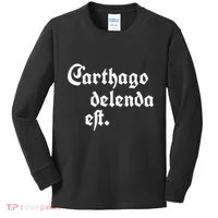 Carthago Delenda Est Kids Long Sleeve Shirt thumb 0