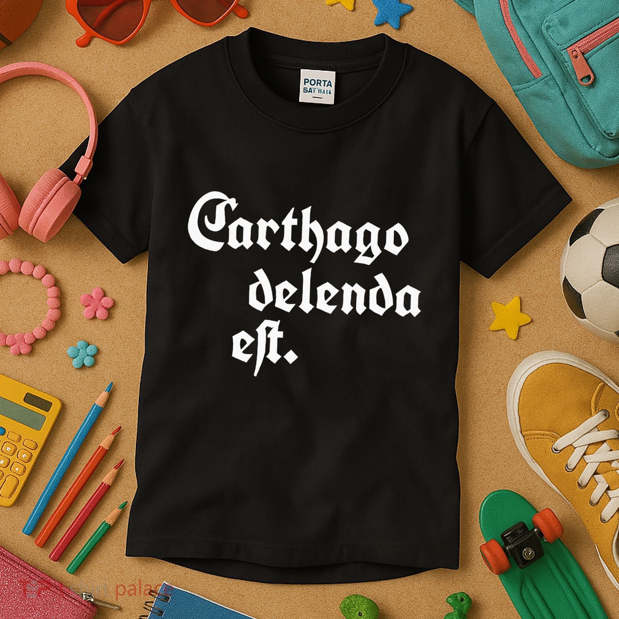 Carthago Delenda Est Kids T-Shirt