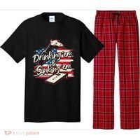 Cornhole Drinking Em Sinking Em 4th Of July Pajama Set thumb 0