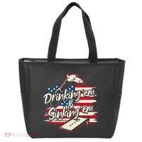 Cornhole Drinking Em Sinking Em 4th Of July Tote Bag thumb 0