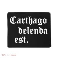 Carthago Delenda Est Latin Phrase Cato Speech Carthage Quote Mousepad thumb 0