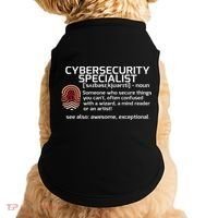 Cybersecurity Definition Engineering Gift Doggie Tank thumb 0