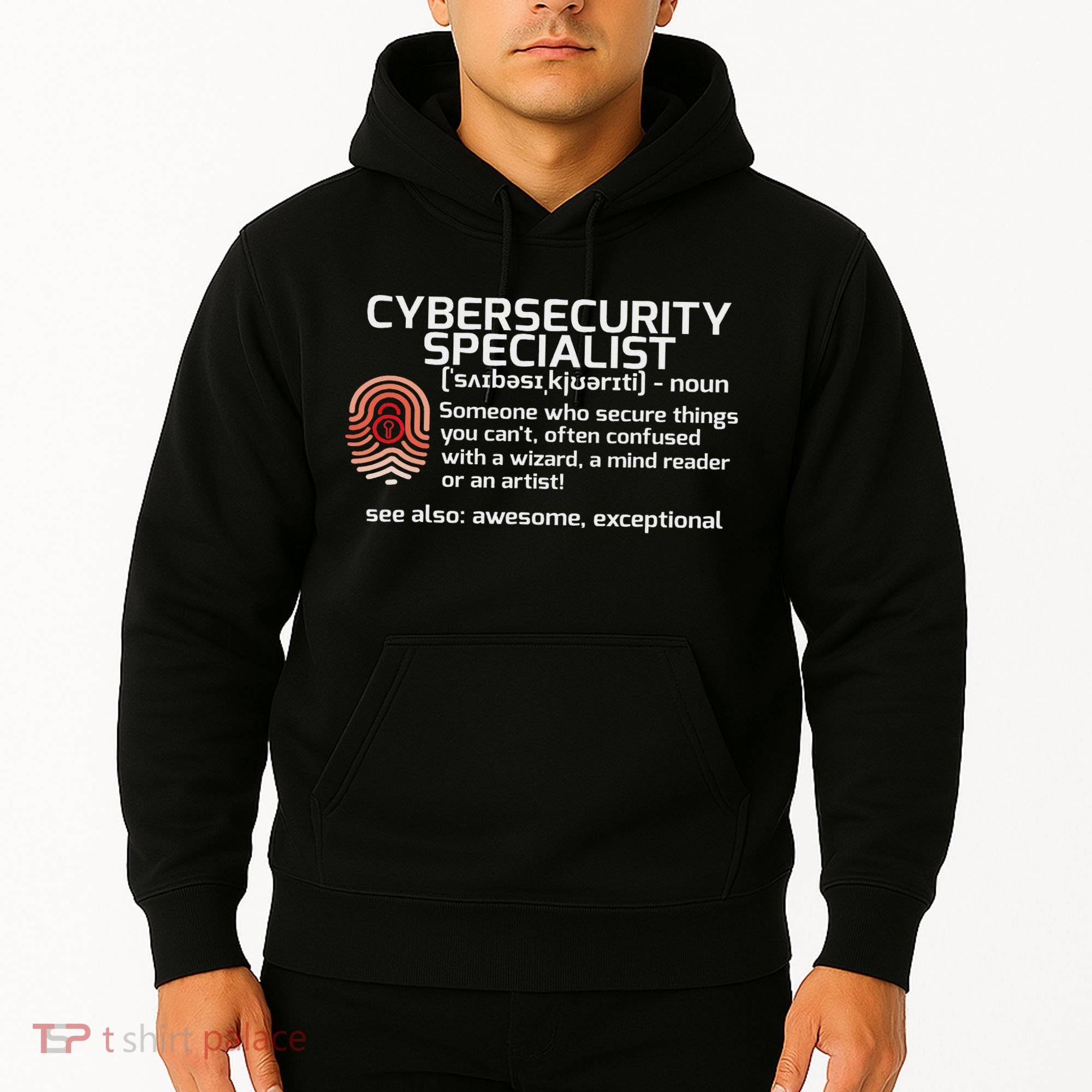 Cybersecurity Definition Engineering Gift Hoodie