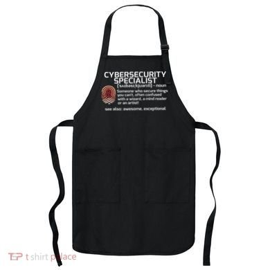 Cybersecurity Definition Engineering Gift Apron