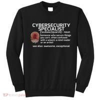 Cybersecurity Definition Engineering Gift Sweatshirt thumb 0