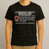 Cybersecurity Definition Engineering Gift T-Shirt thumb 3