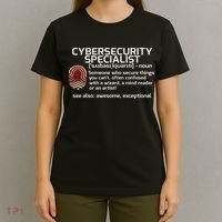 Cybersecurity Definition Engineering Gift T-Shirt thumb 4