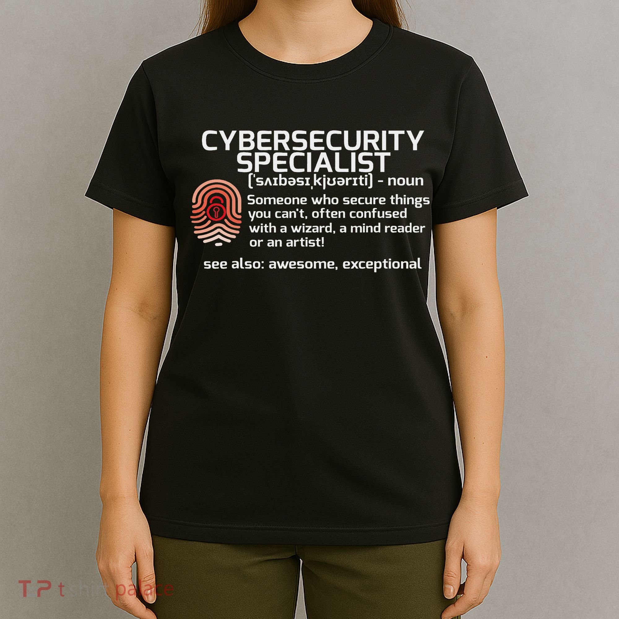 Cybersecurity Definition Engineering Gift T-Shirt