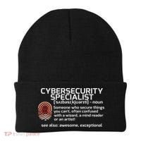 Cybersecurity Definition Engineering Gift Beanie thumb 0