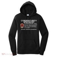 Cybersecurity Definition Engineering Gift Women's Hoodie thumb 0