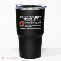 Cybersecurity Definition Engineering Gift Tumbler thumb 0