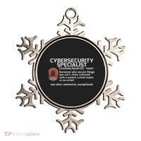 Cybersecurity Definition Engineering Gift Ornament thumb 0