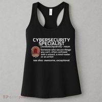 Cybersecurity Definition Engineering Gift Women's Tank Top thumb 3
