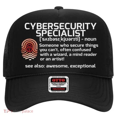 Cybersecurity Definition Engineering Gift Hat