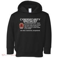 Cybersecurity Definition Engineering Gift Toddler Hoodie thumb 0