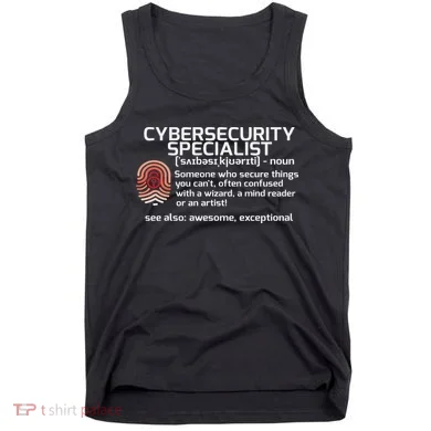 Cybersecurity Definition Engineering Gift Tank Top