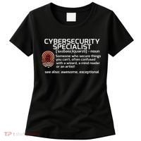 Cybersecurity Definition Engineering Gift Women's T-Shirt thumb 0