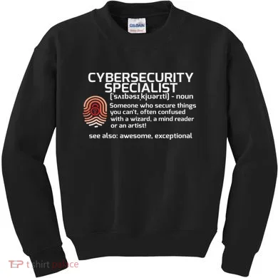Cybersecurity Definition Engineering Gift Kids Sweatshirt