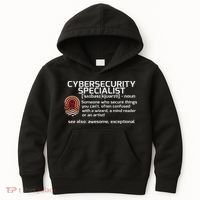 Cybersecurity Definition Engineering Gift Kids Hoodie thumb 0