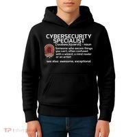 Cybersecurity Definition Engineering Gift Kids Hoodie thumb 4