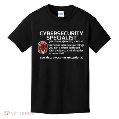 Cybersecurity Definition Engineering Gift Kids T-Shirt