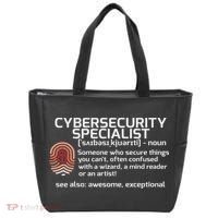 Cybersecurity Definition Engineering Gift Tote Bag thumb 0
