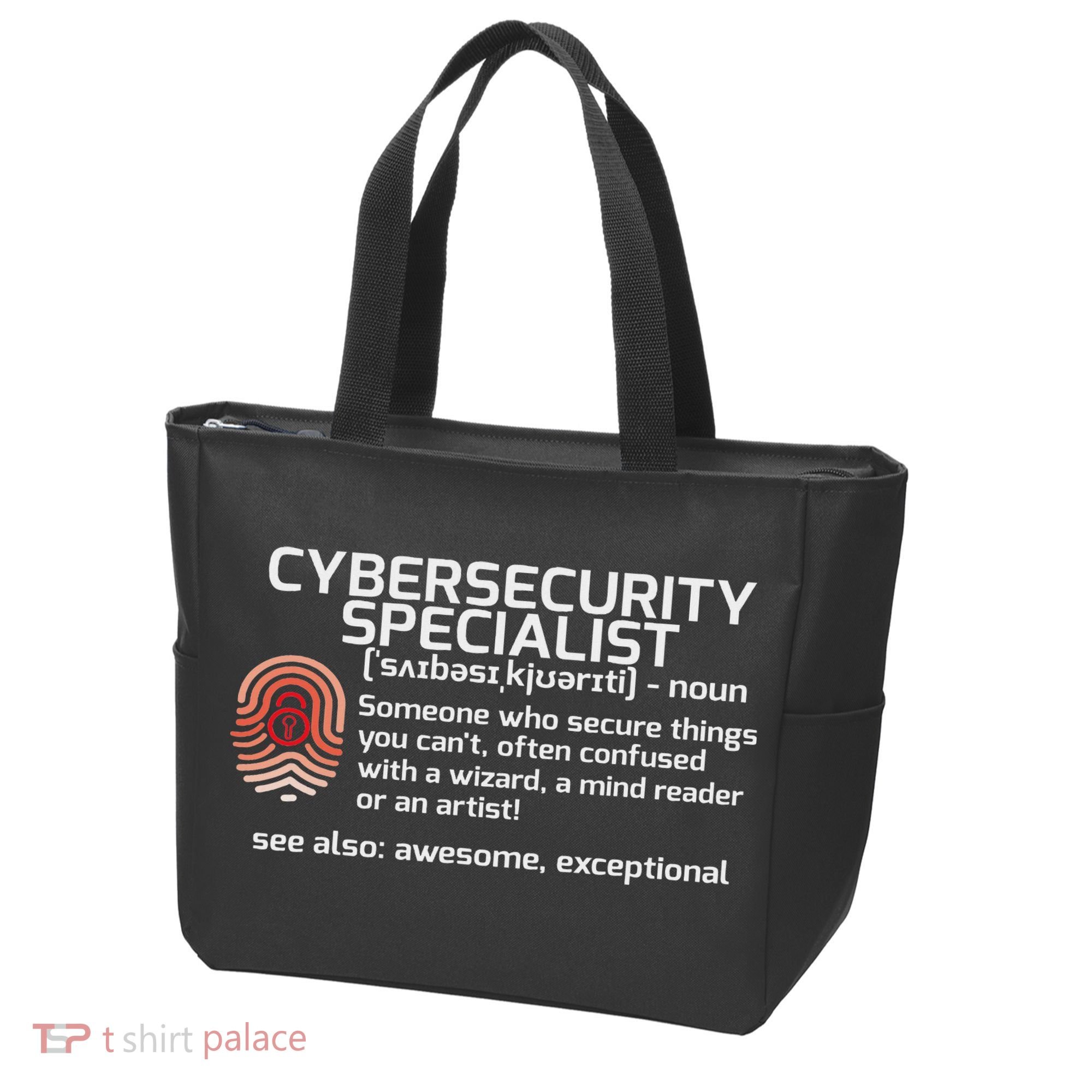 Cybersecurity Definition Engineering Gift Tote Bag