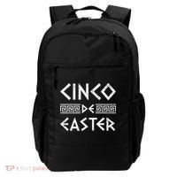 Cinco De Easter Funny Cinco De Mayo Orthodox Greek Easter Backpack thumb 0