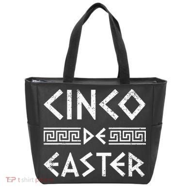 Cinco De Easter Funny Cinco De Mayo Orthodox Greek Easter Tote Bag