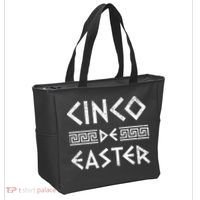 Cinco De Easter Funny Cinco De Mayo Orthodox Greek Easter Tote Bag thumb 2
