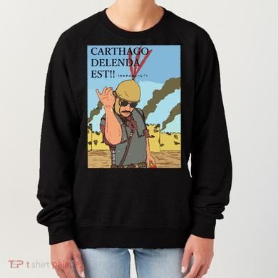 Carthago Delenda Est Funny Meme Women's Sweatshirt