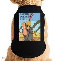 Carthago Delenda Est Funny Meme Doggie Tank thumb 0