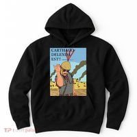 Carthago Delenda Est Funny Meme Hoodie thumb 0