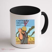 Carthago Delenda Est Funny Meme Coffee Mug thumb 1
