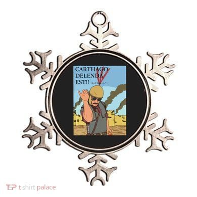 Carthago Delenda Est Funny Meme Ornament