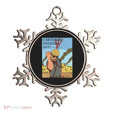 Carthago Delenda Est Funny Meme Ornament
