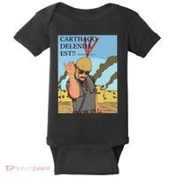 Carthago Delenda Est Funny Meme Baby Bodysuit thumb 0