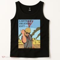 Carthago Delenda Est Funny Meme Tank Top thumb 2