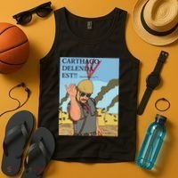Carthago Delenda Est Funny Meme Tank Top thumb 4